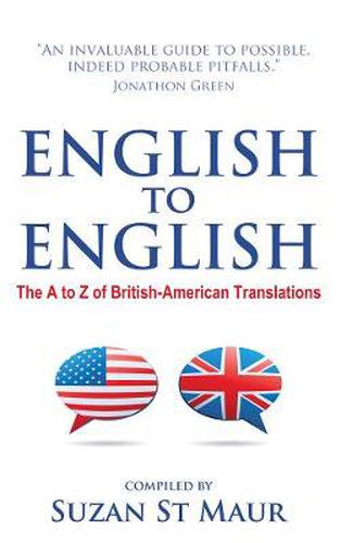 Cover image for English to English: The A to Z of British-American Translations