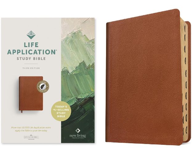 Cover image for NLT Life Application Study Bible, Third Edition, Brown