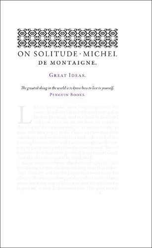 Cover image for On Solitude