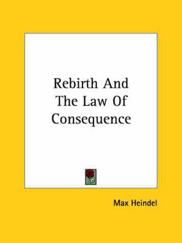 Cover image for Rebirth and the Law of Consequence