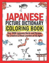 Cover image for Japanese Picture Dictionary Coloring Book