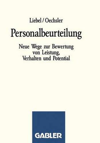 Cover image for Personalbeurteilung: Neue Wege Zur Bewertung Von Leistung, Verhalten Und Potential