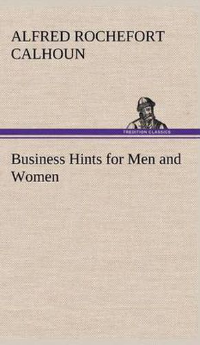 Business Hints for Men and Women