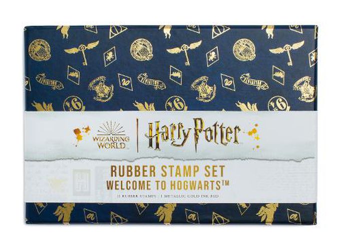 Cover image for Harry Potter: Welcome to Hogwarts Rubber Stamp Set