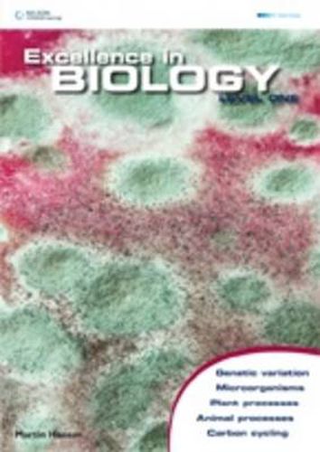 Cover image for Excellence In Biology NCEA Level 1