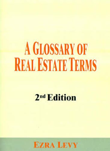 Cover image for A Glossary of Real Estate Terms