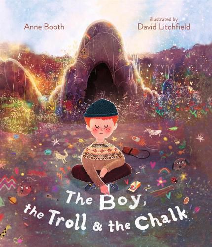 Cover image for The Boy, the Troll, and the Chalk