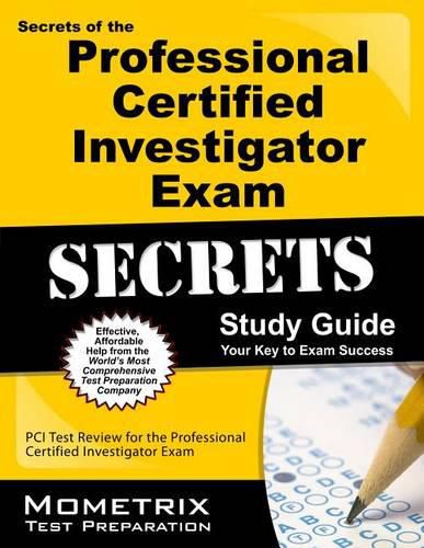 Cover image for Secrets of the Professional Certified Investigator Exam Study Guide