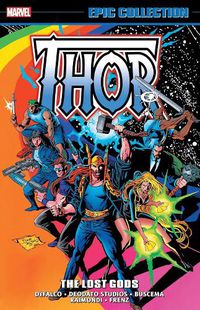 Cover image for Thor Epic Collection: The Lost Gods
