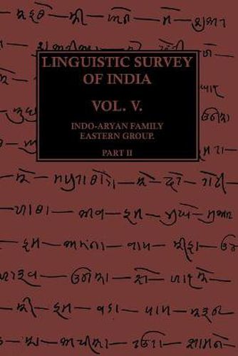 Cover image for Linguistic Survey Of India Vol V Part II