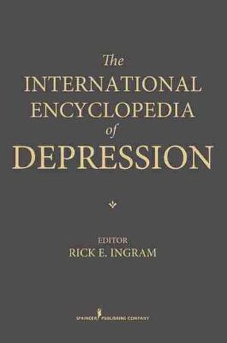 Cover image for The International Encyclopedia of Depression