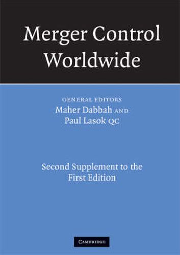 Cover image for Merger Control Worldwide: Second Supplement to the First Edition