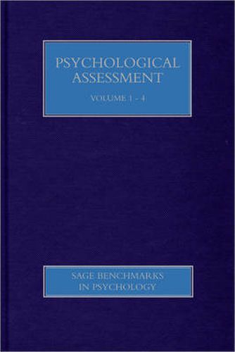 Cover image for Psychological Assessment