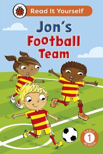 Cover image for Jon's Football Team: Read It Yourself - Level 1 Early Reader