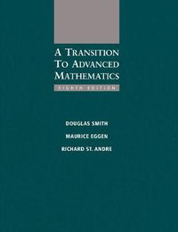 Cover image for A Transition to Advanced Mathematics