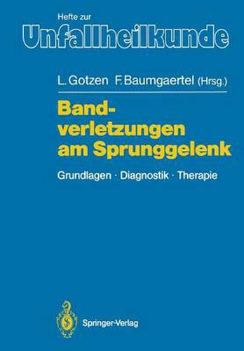 Cover image for Bandverletzungen am Sprunggelenk