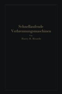 Cover image for Schnellaufende Verbrennungsmaschinen