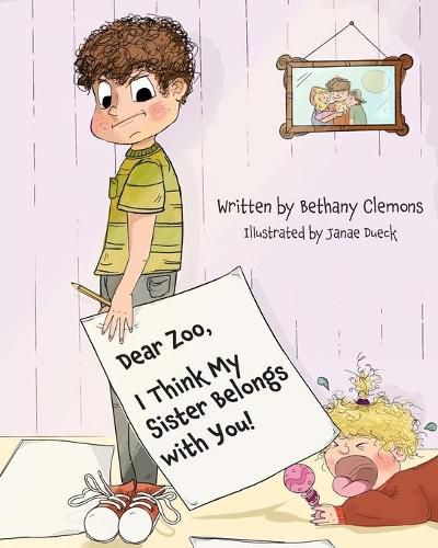 Cover image for Dear Zoo, I Think My Sister Belongs with You!