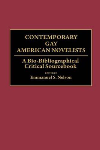 Contemporary Gay American Novelists: A Bio-Bibliographical Critical Sourcebook