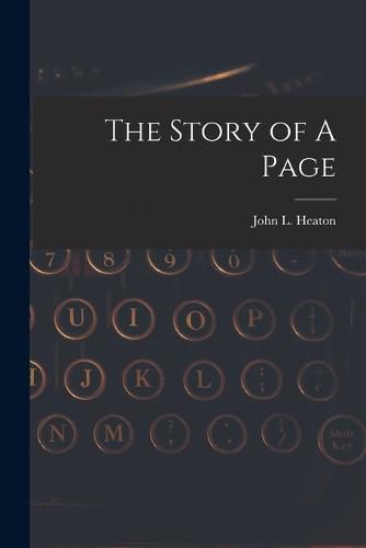 Cover image for The Story of A Page