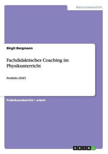 Cover image for Fachdidaktisches Coaching im Physikunterricht: Portfolio (FAP)