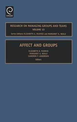 Cover image for Affect and Groups