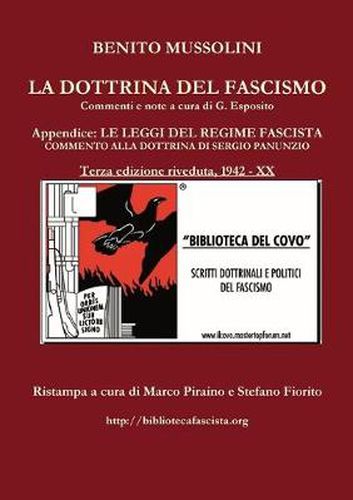 LA Dottrina Del Fascismo - Terza Edizione Riveduta