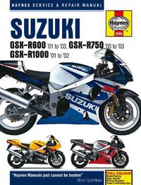 Cover image for Suzuki GSX-R600, R750 & R1000