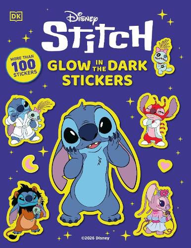 Cover image for Disney Stitch Glow in the Dark Ultimate Sticker Book
