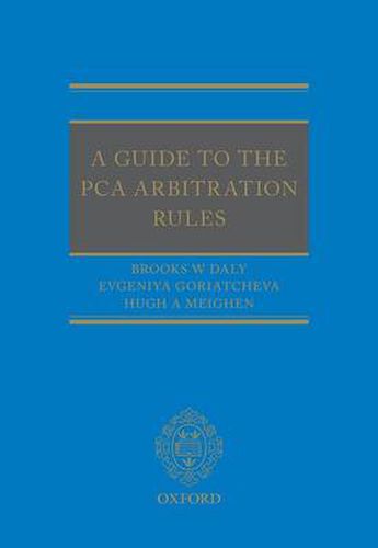 Cover image for A Guide to the PCA Arbitration Rules