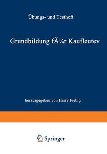 Cover image for Grundbildung fur Kaufleute