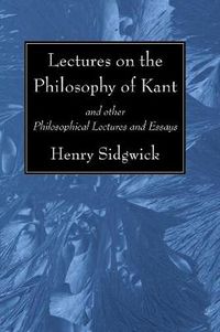 Cover image for Lectures on the Philosophy of Kant