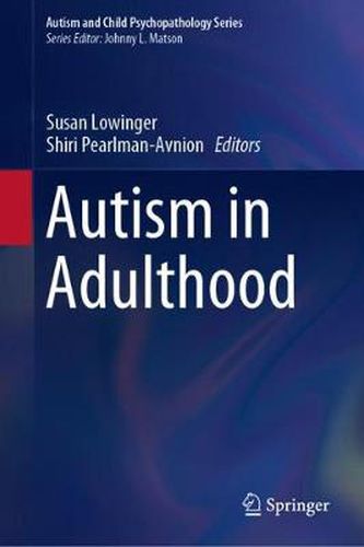 Cover image for Autism in Adulthood