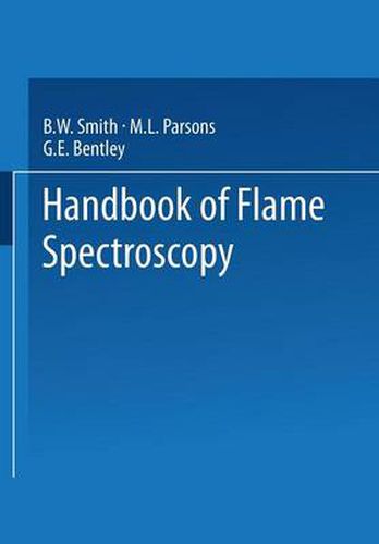 Cover image for Handbook of Flame Spectroscopy