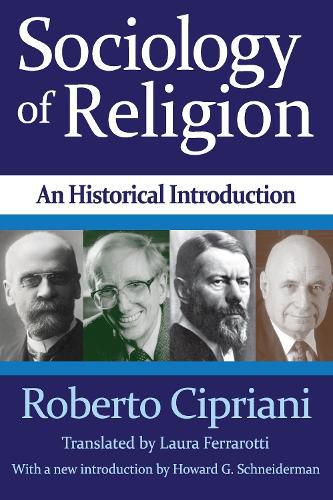 Cover image for Sociology of Religion: An Historical Introduction