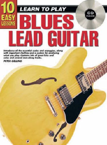 Cover image for Learn To Play Blues Lead Guitar: Blues Lead Guitar