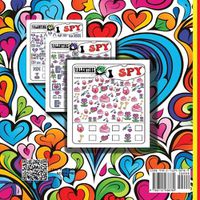 Cover image for I spy valentine's day book for kids