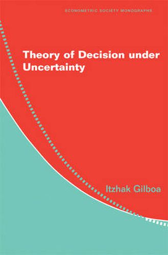 Cover image for Theory of Decision under Uncertainty