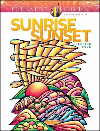 Cover image for Creative Haven Sunrise Sunset Coloring Book