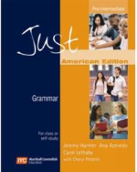 Cover image for Just Grammar Pre-Intermediate (AME)