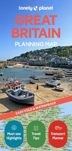 Cover image for Lonely Planet Great Britain Planning Map