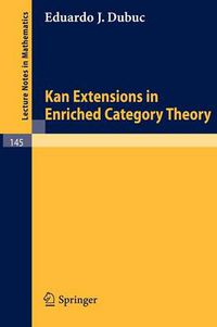 Cover image for Kan Extensions in Enriched Category Theory