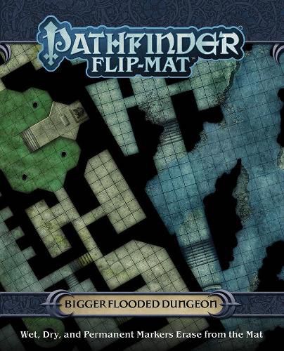 Cover image for Pathfinder Flip-Mat: Bigger Flooded Dungeon