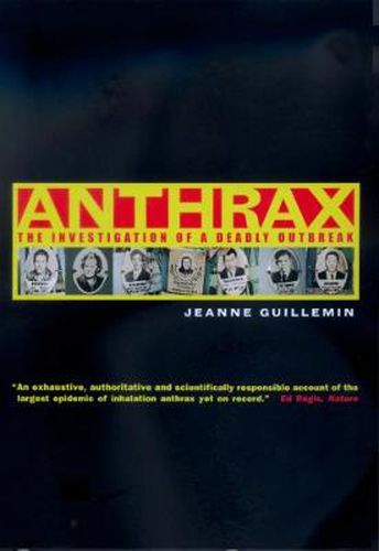 Cover image for Anthrax: The Investigation of a Deadly Outbreak