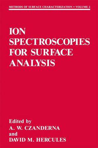 Cover image for Ion Spectroscopies for Surface Analysis