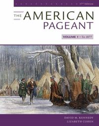 Cover image for The American Pageant, Volume I