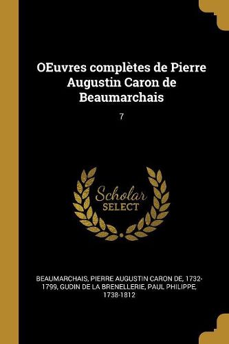 Cover image for OEuvres completes de Pierre Augustin Caron de Beaumarchais