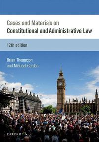 Cover image for Cases & Materials on Constitutional & Administrative Law