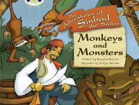 Cover image for Bug Club Guided Fiction Year Two White A Monkeys and Monsters