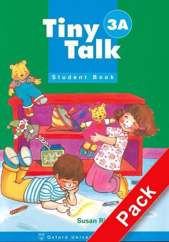 Cover image for Tiny Talk 3: Pack (A) (Student Book and Audio CD)